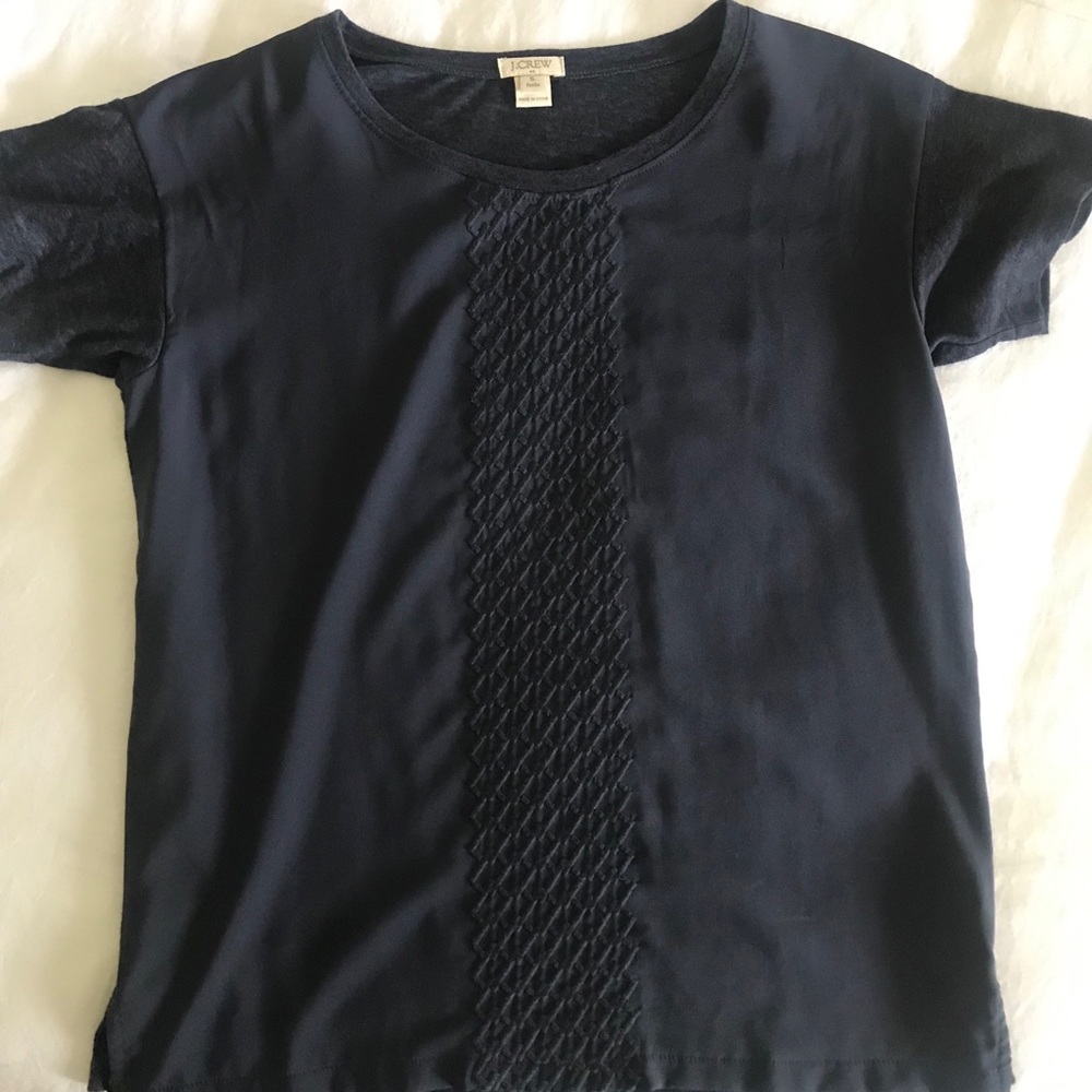 J Crew Navy Top